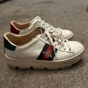 Gucci platform sneakers